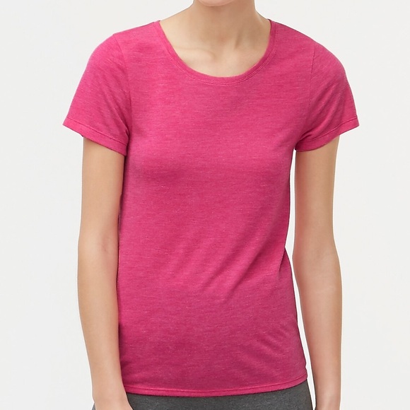 J.CREW Tee Relaxed Fit Super Soft Pullover T-Shirt Pink NWT - Picture 6 of 6